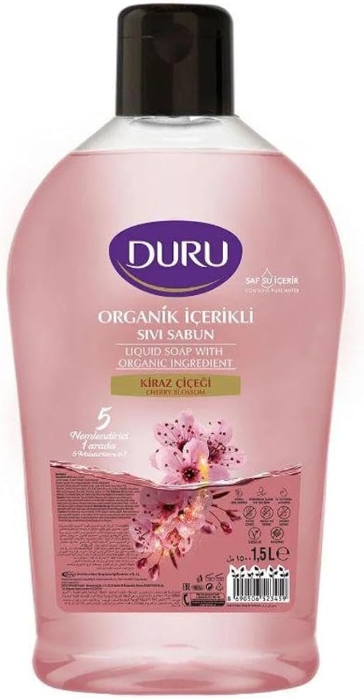 DURU Sıvı Sabun, Kiraz Çiçeği Gold, 1.5 Litre