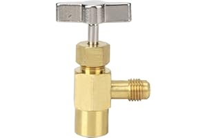 WIFEHELPER R134A Samouszczelniająca się Puszka z Kranem z R134A CME Adapter Zbiornika Acme Puszka na Czynnik Chłodniczy Otwieracz do Butelek Zawór do Klimatyzacji Narzędzie do Klimatyzacji