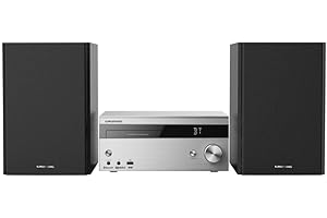 Grundig CMS 4000 BT DAB HiFi System Silber, mit Bluetooth
