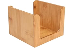 García de Pou Servilletero 13X13X10 Cm Natural Bambú