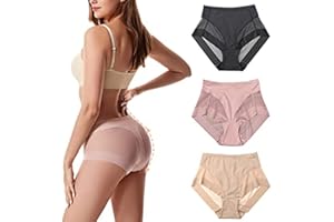 LYAART Slip Modellanti Senza Cuciture in Seta di Ghiaccio a Vita Alta, comode Mutandine di Seta di Ghiaccio, Mutandine Contenitive per Il Sollevamento dell'anca da Donna