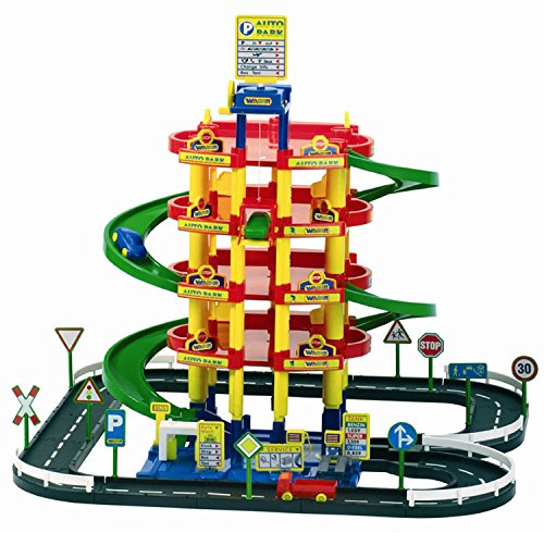 Preisvergleich Produktbild Polesie 5-stöckiges Parkhaus mit Straße und Autos, Spielzeug (Polesie38104)