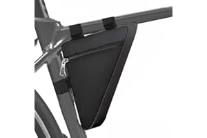 Sooiiyu Borsa Bici, Borsa Triangolare per Bicicletta, Borsa Bici Telaio, Borsa portaoggetti per Telaio Bici, Accessori per l'Equitazione, per Riporre Telefoni Cellulari, Accessori per bicicletta