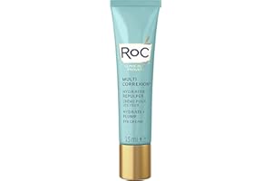RoC - Multi Correxion Hydrate + Plump Crème pour les Yeux – 3 en 1 – Liftent et Raffermissent Visiblement – Traitement Anti-Rides - Acide Hyaluronique - 15 ml