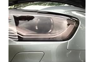 ‎1A STYLE STICKER 1A Style Sticker Scheinwerfer Folie Hellschwarz 200cm x 0,30cm Dunkle Folie Vinyl Light Black Headlight Tuning Folie, Dunkle Rückleuchten Auto Frontscheinwerfer