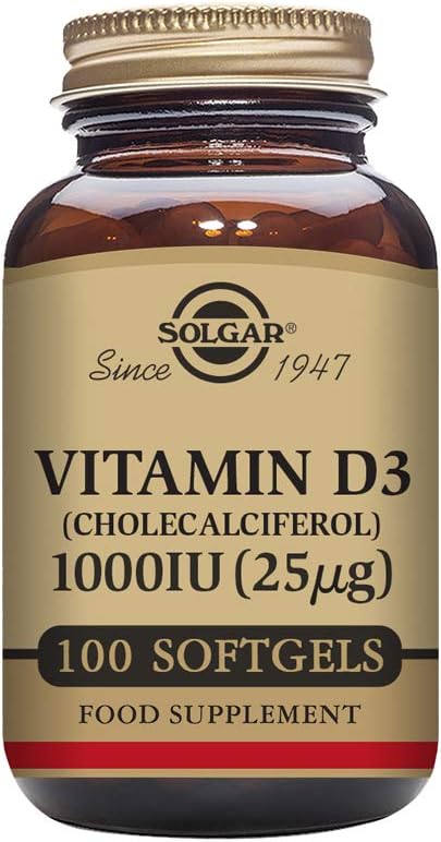 Solgar Vitamin D3 1000 IU 1 Paket(1 x 1 Stück)
