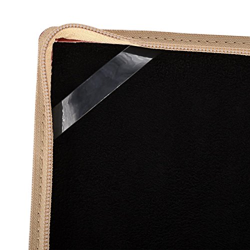 MOSISO MacBook Pro 15 Sleeve Rei  verschluss 2017   2016 Freisetzung A1707 mit Touch Bar  Hochwertige PU Leder Book Case Vintage Classic H  lle Tasche