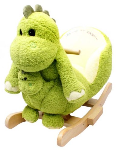 Preisvergleich Produktbild TORRO 3199902571 - Schaukeldino, Elsie mit Baby Schaukelpferd