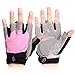 Produktbild Halbe Fingerhandschuhe Sport Reiten Männer Frauen Fitness rutschfeste Hantel Ausrüstung Training horizontale Bar Übung rutschfeste halbe Finger Handgelenk Training halbe Fingerhandschuhe