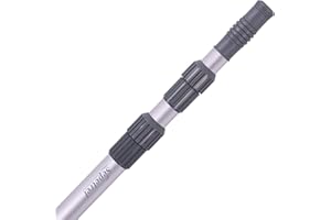 Sepetrel Professional 15 Foot Telescoping Swimming Pool Pole,Adjustable 3 Piece Telescopic Pole