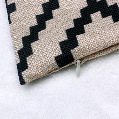 Sunnywill Geometrische Argyle Leinen Throw Kissen Fall Kissen Cover Home Decor ( Kissen ist nicht inbegriffen ) - 4