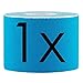 Produktbild Lumaland Kinesiologie Tape elastisches Klebeband 5mx5cm in verschiedenen Farben Hellblau