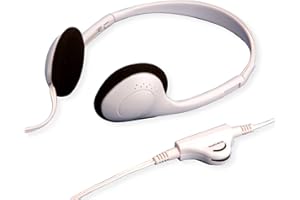 VALUE Stereo Kopfhörer mit Lautstärkeregler, grau