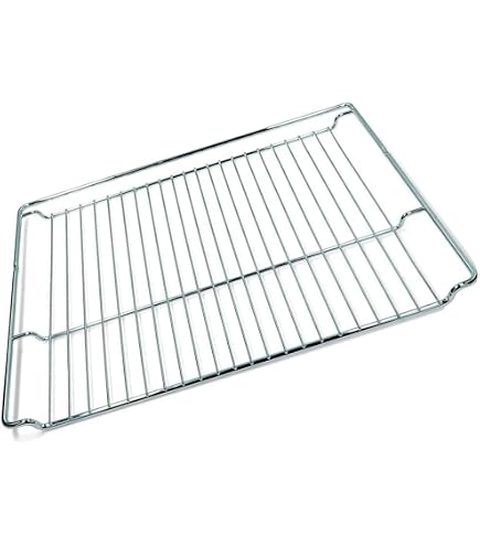 Teglia Forno Smaltata + Griglia Acciaio Inox 46,5x37,5x2,9 Cm – Compatibile Con Bosch, Siemens, Neff E Constructa