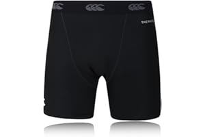 Canterbury Men's Thermoreg 6 Inch Baselayer Shorts | Rugby Compression Shorts | Anti-Bacterial | Anti-Odour & Moisture-Wicking Material Baselayer Shorts
