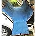 Produktbild JINHONGH Dog Car Mat Multifunktions Freizeit Haustier Car Mat Anti-schmutzigen und kratzfesten Auto Compartment Fence (Color : Blue, Size : 138X145cm)