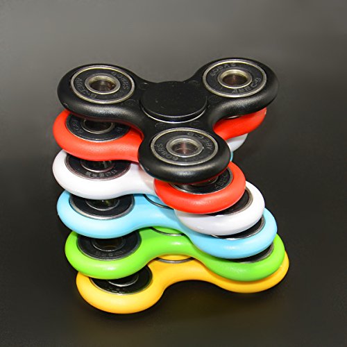 Ubitree Hand Spinner Fidget Tri Spinner EDC Focus Toy for Whole age section 9 colour (white) Ubitree Hand Spinner Fidget Tri Spinner EDC Focus Toy for Whole age section 9 colour (white)