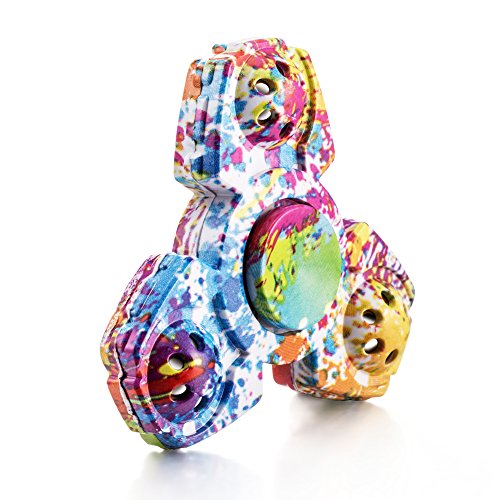 Wangyue New Rainbow Fidget Spinner EDC Focus Anxiety Stress Relief Toys Blue Wangyue New Rainbow Fidget Spinner EDC Focus Anxiety Stress Relief Toys Blue