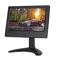 Eyoyo 7 Zoll TFT LCD HDMI Monitor 1024x600 mit HDMI VGA BNC AV Eingang mit eingebauten Lautsprechern