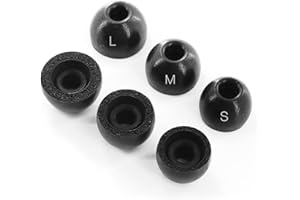 TENNMAK Wymienne końcówki douszne z pianki memory do słuchawek Denon PerL Pro