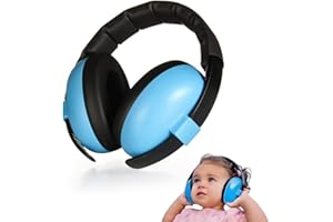 LUFEIS Baby Gehörschutz Kopfhörer, Gehörschutz Kinder, Gehörschutz Baby, Baby Kopfhörer Lärmschutz, Baby Ohrenschützer Lärm, Kopfhörer Baby Lärmschutz Ab 3 Monate bis 2 Jahre