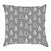 Produktbild tuyi New Year treeholidays Throw Pillow Covers Cotton Linen Cushion Cover Cases Pillowcases Sofa Home Decor 18"x 18"Inch (45 x 45cm)