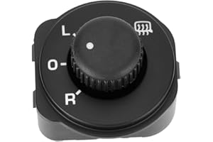 Topzon Spiegelschalter - Ersatzschalter for Außenspiegel,Scheinwerferschaltermoduls kompatibel mit Skoda Fabia 2006-2014 5j1959565