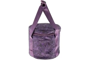 Almencla 8-12 Zoll Premium Kristall-Klangschale Tasche, Wasserdichte Klangschale Tragetasche Koffer Rucksack - 8 Zoll