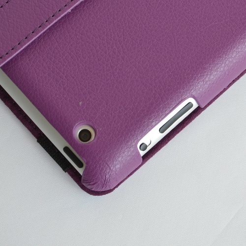 inShang Hülle für Apple iPad 2 iPad 3 iPad 4, Edles PU Leder Tasche Hülle Skins Etui Schutzhülle Ständer Smart Case Cover für Tablet iPad, Super Automatische Einschlaf-/Aufwach funktion, 360 Grad rotierende Schutzhülle mit Standfunktion + inShang Logo hochwertigen Stylus Eingabestift Stift - 2