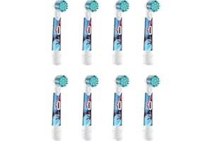 ‎ORAL-B Oral-B Kids Spiderman końcówki do elektrycznej szczoteczki do zębów, 8 sztuk, bardzo miękkie włosie, nasadka na szczoteczki do zębów Oral-B dla dzieci od 3 lat, opakowanie kompatybilne z skrzynką na