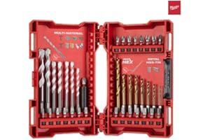 Milwaukee 4932479853 39 Piece Shockwave Screwdriver/Drill Bit Set