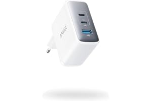 ‎ANKER Ładowarka Anker 736 (Nano II), USB C 100 W, 3-portowy zasilacz USB C do MacBook Pro/Air, iPad Pro, Galaxy S22/S20, iPhone 15/Pro (Biały)