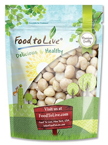 Food to Live Nueces de macadamia (Crudas) (Kosher) - 1 Libra