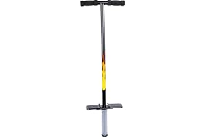 small foot Pogo Stick, bâton Sauteur pour Enfants à partir de 5 Ans, Conception Tendance, Poids Max. 50 kg, 9503, Noir