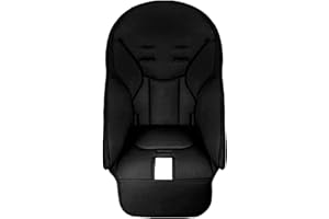 GENERIC Housses de siège pour chaise haute bébé | Housse de chaise de salle à manger pour bébé en cuir PU | Doublure de coussin de chaise haute pour bébé Peg Perego, Siesta Zero3, Baoneo, Kosmic Jané
