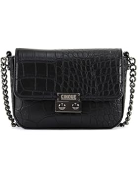 Cinque Donna Umhängetasche Leder 15 cm