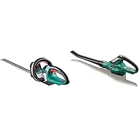 Bosch Akku Heckenschere AdvancedHedgeCut 36 (ohne Akku, Karton, Schnittlänge: 540 mm, 36 Volt System) & Akku Laubbläser…