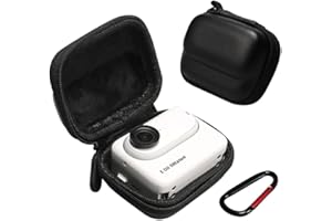 Fenmaru GO 3S Mini Bag Compatible with Insta360 GO 3S/GO 3, Waterproof Storage Bag for Insta360 GO 3S Accessories, black, Waterproof