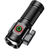 Powerdex PD-7007 Şarjlı Mini El Feneri G&uuml;&ccedil;l&uuml; Işık Polis Feneri 15 Watt Yedek Pilli