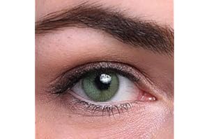 MOOD LENTILLES Lentilles de couleur Vert | Vert Jade | Lentilles de couleur naturelle | Lentilles colorées sans correction | MOOD-LENTILLES (marque française)