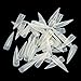 Odstore 500Pcs Long Sharp False Nail Art Tips Acrylic Salon - Natural Color#3-017