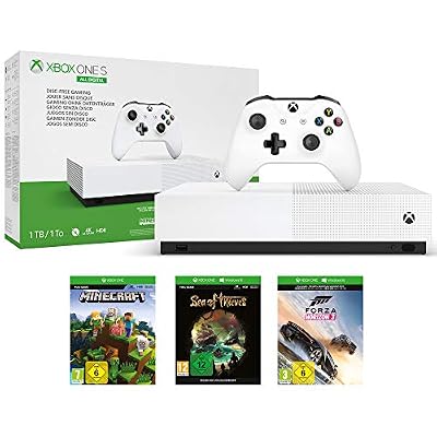 Microsoft Pack Console Microsoft Xbox One S All Digital 1 To Blanc