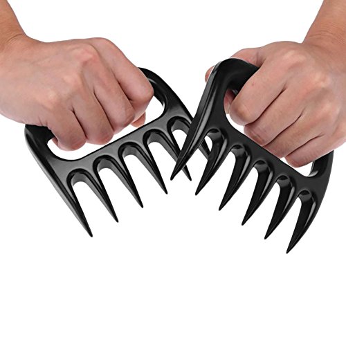 CHIC-CHIC 2pcs Bärentatzen Fleischgabel Fleisch Krallen Tatze Pulled Pork Meat Claws Shredder Claws Fleisch Schneiden BBQ Braten Döner Kebab