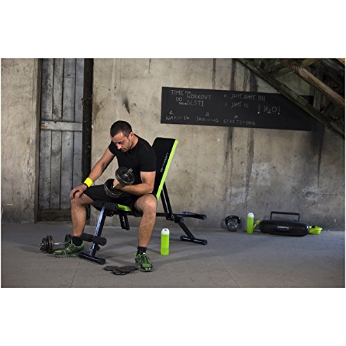 Fitkraft MPB FTKTLAWKAWP Multifunktionsbank Multipositionsbank Hantelbank Bauchtrainer Schwarz - 9
