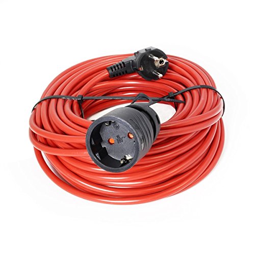 Preisvergleich Produktbild Commel Verlängerungskabel Schutzkontakt Stecker 25m H05VV-F 3G1