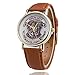 Produktbild Harry Potter Hogwarts Wappen Armbanduhr mit Luxus Pu-Leder Armband, braun