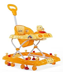 luvlap comfy baby walker with rocker