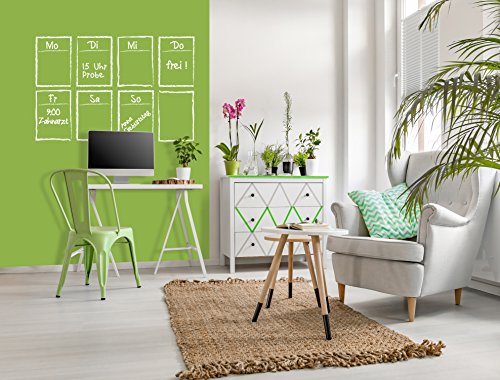 Wanders Tafel-Farbe Tafelfarbe matt-grün hellgrün Wand-Farbe Tafel-Lack 1 Liter - 3