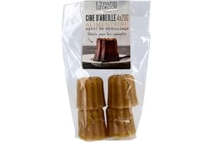 PATISDECOR Cire d'abeille alimentaire (4 x 20 g)
