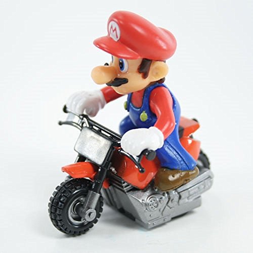 Preisvergleich Produktbild Super Mario Kart Wii Gashapon Mario Motorrad 6cm